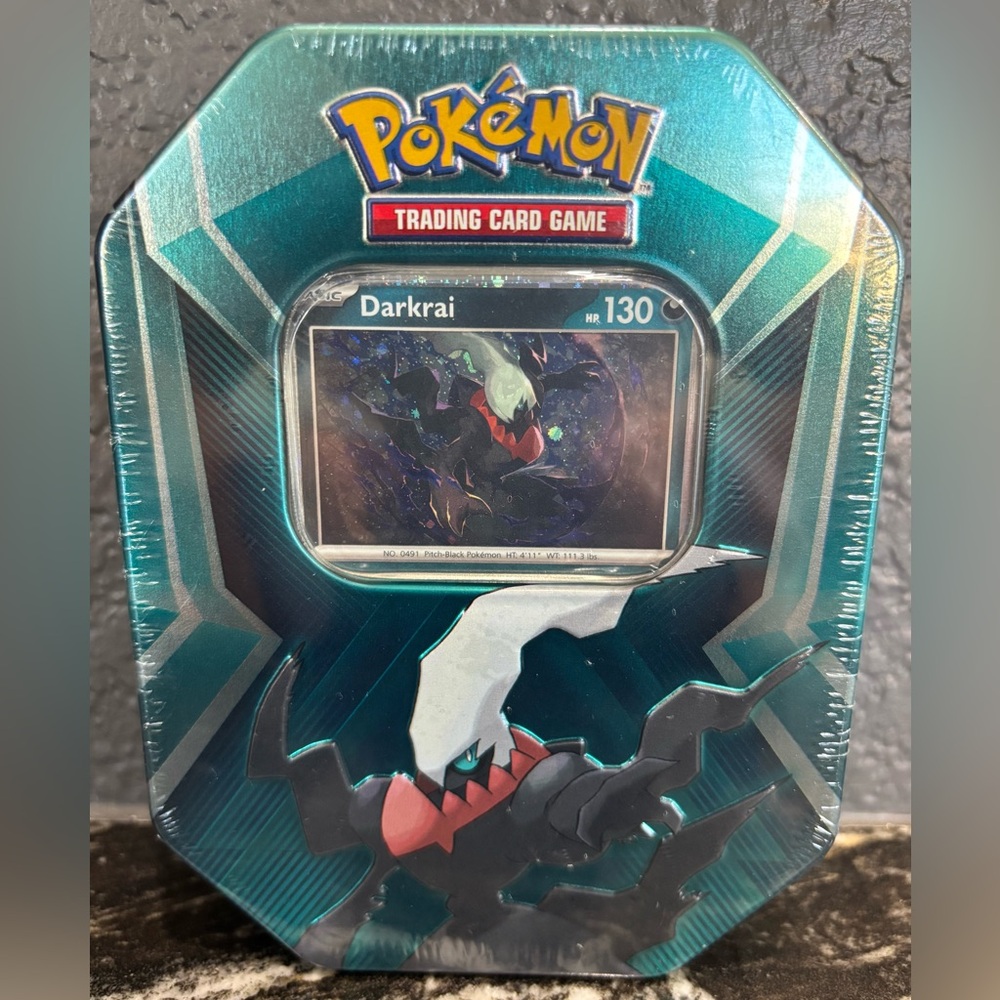 Pokémon Darkrai Triple Whammy Collectors Tin Brand New Factory Sealed $20 each